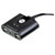 ATEN US224-AT 2 ports USB 2.0 changeover switch Black
