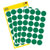 Avery-Zweckform 3006 Sticky dots Ø 18mm Green 96 pc(s) Permanent adhesive Paper