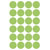 Avery-Zweckform 3174 Sticky Dots Ø 18mm Neon Green Permanent Paper 96 pc(s)