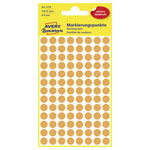 Avery-Zweckform 3178 Sticky Dots Ø 8mm Fluorescent Orange Permanent 416 pcs