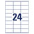 Avery-Zweckform 3422 Multipurpose Labels 70x35mm White Permanent 2400 pc(s)