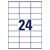 Avery-Zweckform 3490 Universal Labels 70x36mm White Permanent 720 Labels