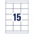 Avery-Zweckform 3669 All-purpose Labels 70x50.8mm White Permanent 1500 pc(s)