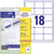 Avery-Zweckform 6171 All-purpose Labels 64x45mm 540 pc(s) Permanent White Paper