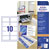 Avery-Zweckform C32010-25 Printable Business Cards Micro-perforated 250 pc(s) A4