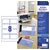 Avery-Zweckform C32015-10 Printable Business Cards Smooth Edge Whte 85x54mm 80pc