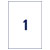 Avery-Zweckform J4775-10 Weatherproof Film Labels 210x297mm White Inkjet 10 pc.
