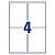 Avery-Zweckform L4733REV-25 Removable Multipurpose Labels 99.1x139mm 120ct White