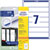 Avery-Zweckform L4760-25 Filing Labels 38x192mm Permanent White 210 pc(s)