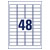 Avery-Zweckform L6113-20 Tamper-Proof Security Labels 45.7x21.2mm White 960 pc.