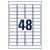 Avery-Zweckform L7911-10 Ultra Resistant Outdoor Labels 45.7x21.2mm White 480pcs