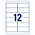 Avery-Zweckform L7913-10 Ultra-Resistant Labels 99.1x42.3mm PE White 120pc(s)