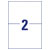 Avery-Zweckform L7916-10 Weatherproof Labels 210x148mm White 20 Labels 10 Sheets