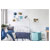 BE! Board B1100 Sigel Glass board (magnetic) White (W x H) 45 cm x 45 cm