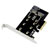 Conceptronic EMRICK04B 2-in-1 M.2 SSD PCIe Adapter SATA AHCI NVMe PCIe 3.0 x4