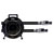 Cordial 15617 RJ45 Network Cable CAT 6A SF/UTP 50m Black PUR Patch Cord