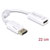 Delock 61767 DisplayPort to HDMI Adapter 1.1 Passive 1080p 12 cm White