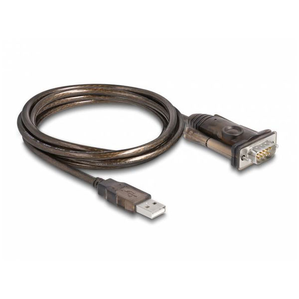 Delock 62646 USB 2.0 Adapter [1x USB 2.0 connector A - 1x RS232 pl...