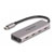 Delock 64238 4-Port USB 5 Gbps Hub USB Type-C to 4x USB-C Grey Metal Case
