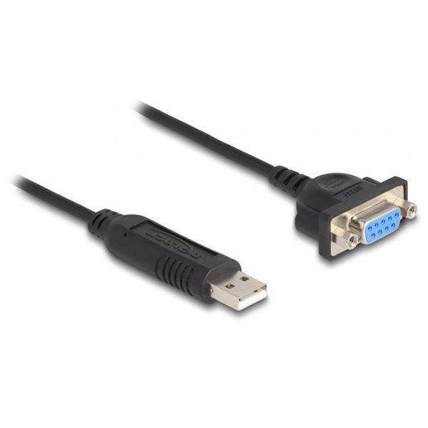 Delock 66453 USB 2.0 Adapter [1x USB 2.0 connector A - 1x Serial (...