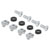 Delock 67031 19 inch Server rack drawer system 1 U Black