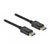Delock 80262 DisplayPort Cable 10K 60Hz 54 Gbps ABS Housing 2 m Black