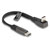 Delock 80750 USB-C cable USB 2.0 USB-C® plug, USB-C® plug 0.14 m Black