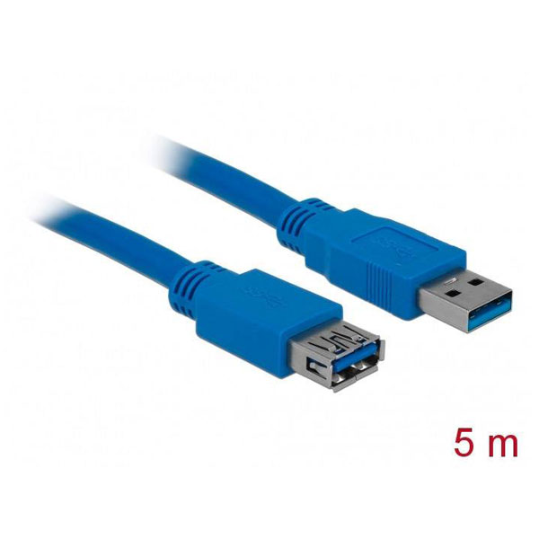 Delock 82541 USB 3.2 Gen 1 Extension Cable Type-A Male to Female 5...