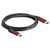 Delock 82746 USB 5 Gbps Cable Type-A Male to Type-A Male 3 m Metal Black / Red