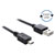 Delock 83364 EASY-USB 2.0 Cable Type-A to Mini-B 3m Black Gold-plated UL
