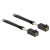 Delock 83386 Cable Mini SAS SFF-8087 to Mini SAS SFF-8087 0.5m Black