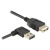 Delock 83551 USB 2.0 A Plug to A Female Extension Cable 1.00m Black Duplex Use