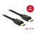 Delock 83806 DisplayPort 1.2 Cable 4K 60Hz 2m Black Gold-plated