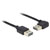 Delock 85176 USB cable USB 2.0 USB-A plug, USB-A plug 0.50 m Black