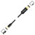 Delock 85256 USB-C to DisplayPort 1.2 Cable 4K 60Hz 2m Black Gold-plated