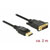 Delock 85313 DisplayPort 1.2 to DVI 24+1 Male 4K 30Hz 2m Cable Black