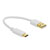 Delock 85355 USB cable USB-A plug, USB-C® plug 0.15 m White