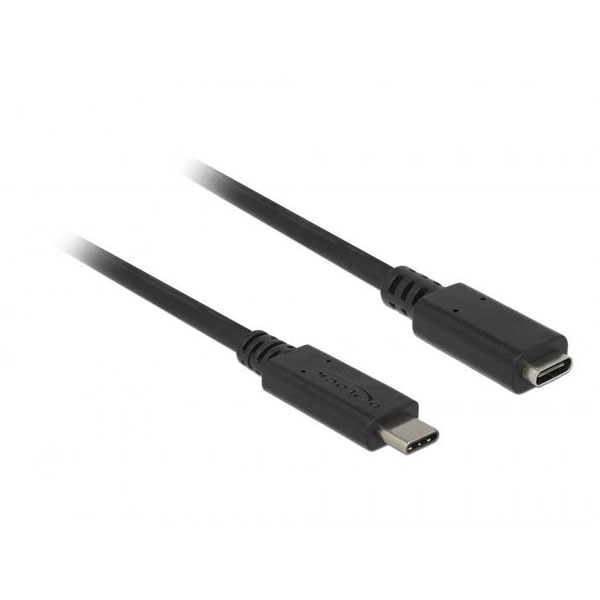 Delock 85534 USB cable USB 3.2 1st Gen USB-C® plug, USB-C® socket ...