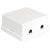 Delock 86207 2 ports Unequipped 1 U Unequipped