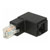 Delock 86424 RJ45 Networks Adapter [1x RJ45 plug - 1x RJ45 socket] Black