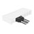 Delock 86578 Series Cable [1x RS232 plug - 1x RS232 socket] 1 m Black