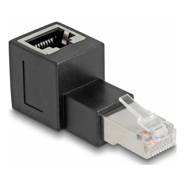 Delock 87861 Networks Adapter CAT 6A [1x RJ45 plug - 1x RJ45 socke...