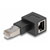 Delock 87863 RJ45 Networks Adapter [1x RJ45 plug - 1x RJ45 socket] Black
