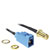 Delock 88583 Antenna Cable Fakra Z Jack to SMA Jack Bulkhead RG-174 20 cm Black