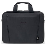 Dicota D31304-RPET Eco Slim Case BASE Laptop Bag for 13-14.1-Inch Devices Black