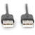 Digitus AK-300100-018-S USB cable USB 2.0 USB-A plug, USB-A plug 1.80 m Black
