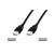 Digitus AK-300101-010-S USB 2.0 Cable USB-A to USB-A 1m Black Double Shielded