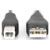 Digitus AK-300102-018-S USB cable USB 2.0 USB-A plug, USB-B plug 1.80 m Black