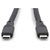 Digitus AK-300342-005-S USB-C Silicone Cable 0.5m 10Gbps 100W 4K Black