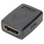 Digitus AK-330500-000-S HDMI Adapter [1x HDMI socket - 1x HDMI socket] Black